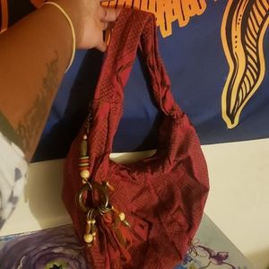 Red Cloth Purse